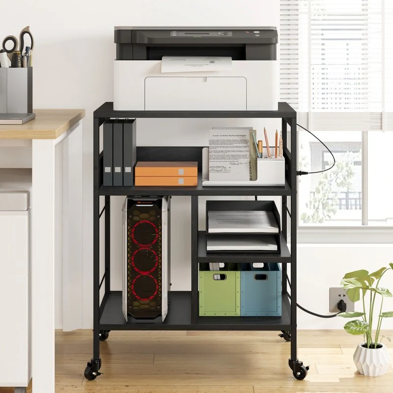 Large 4 Tier Printer Stand