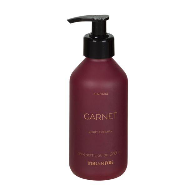SABONETE LÍQUIDO GARNET 200 ML MINERALS