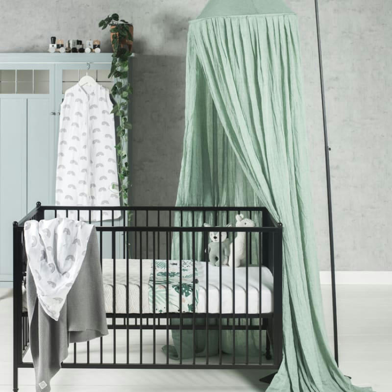 - Petite flèche de lit noire (pour ciel de lit 155 cm)