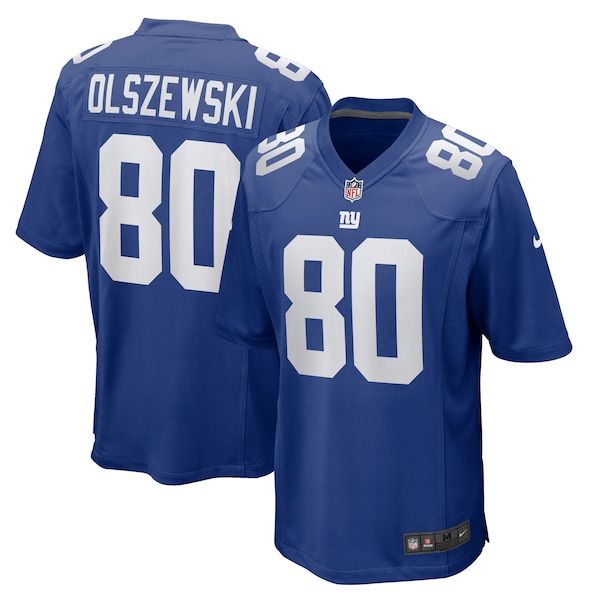Gunner Olszewski New York Giants Nike Team Game Jersey -  Royal