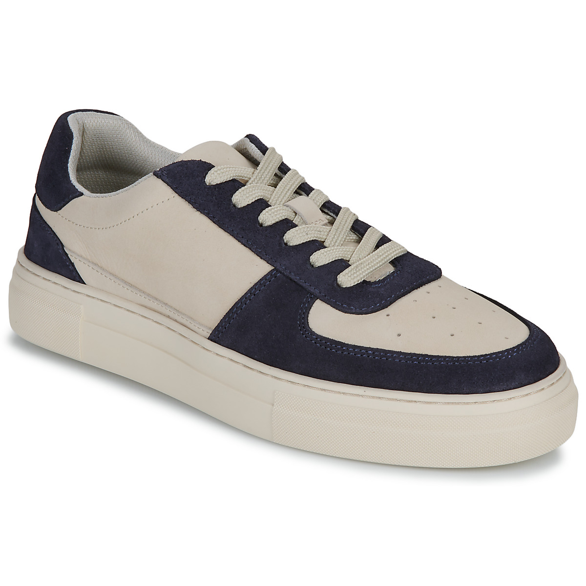 Selected - SLHHARALD - Beige / Marine