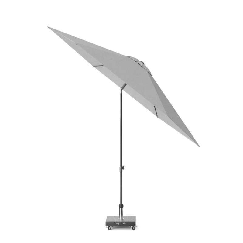 LISBOA - Parasol droit diamètre 2,5m gris clair