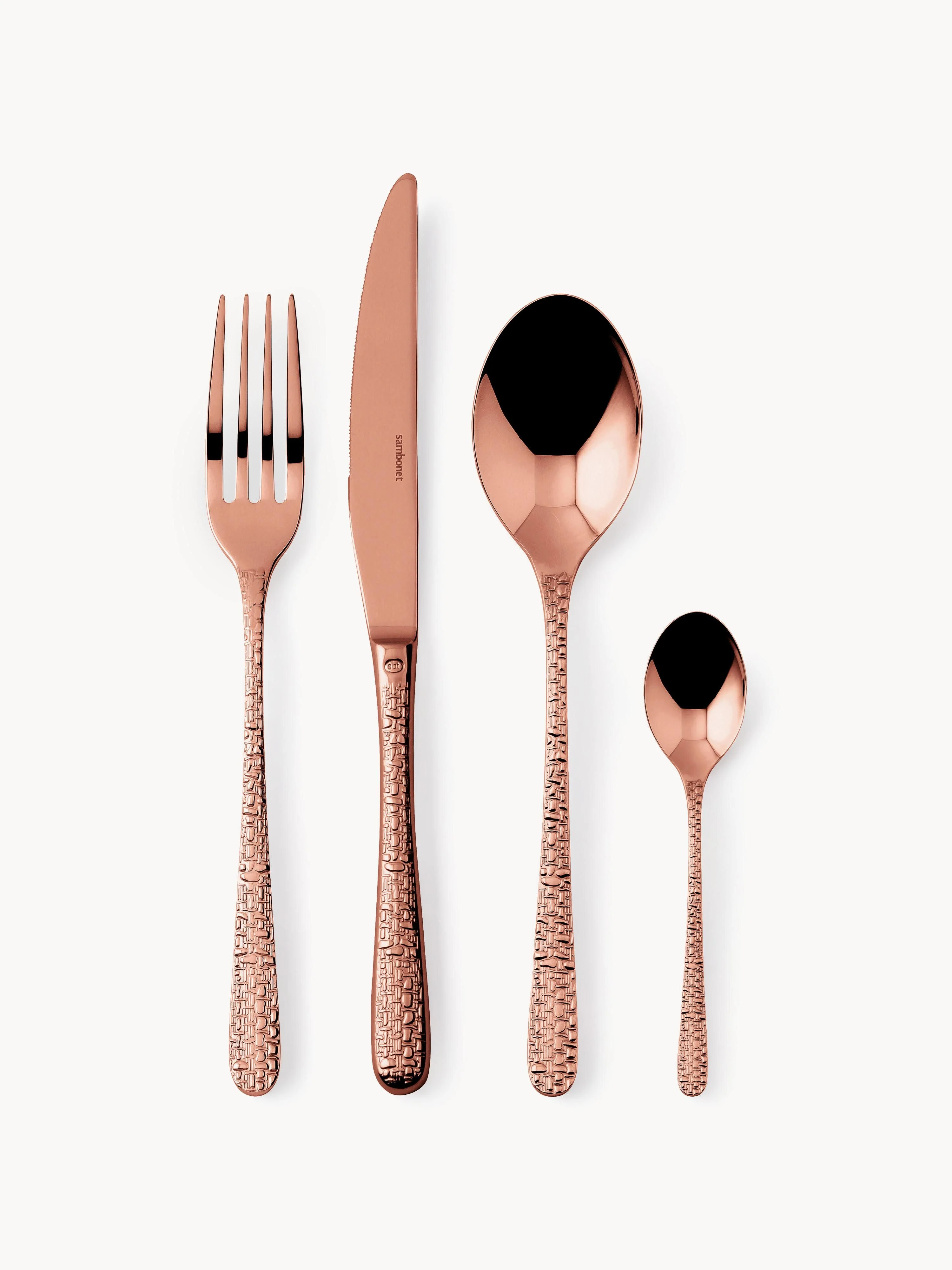 Hochglanzpoliertes Besteck-Set Venezia, 6 Personen, 24er-Set