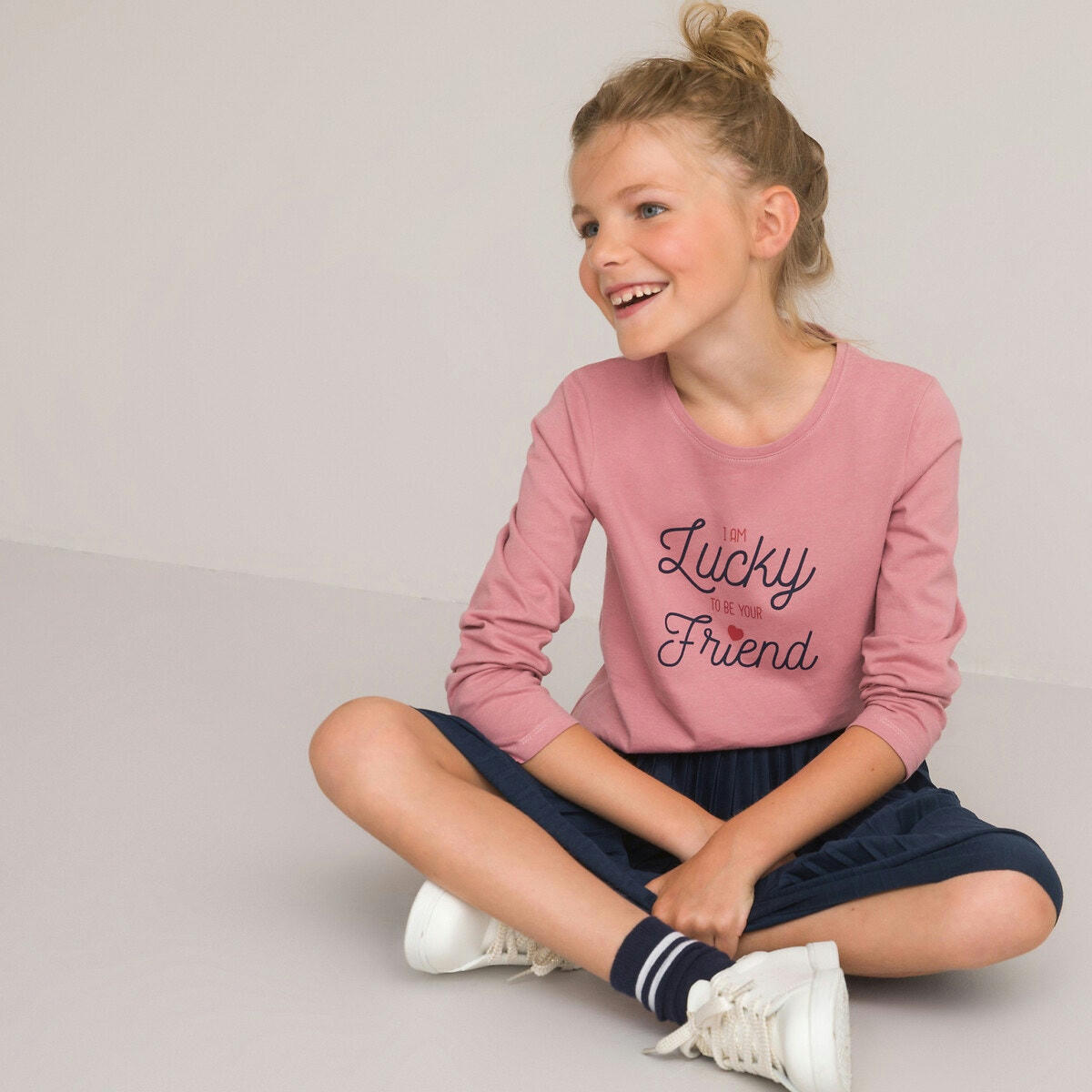 Lot de 4 t-shirts manches longues imprimés