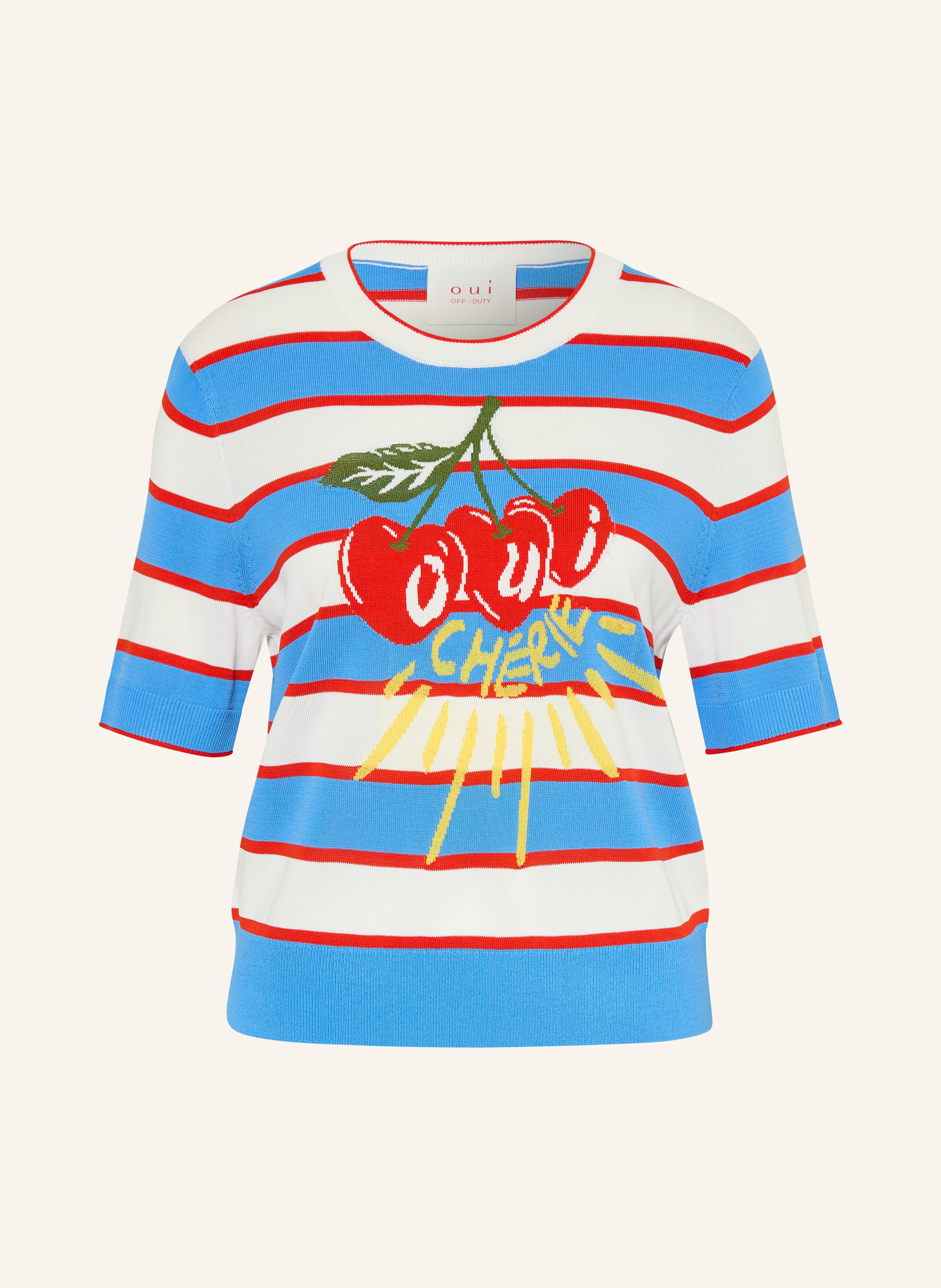 Oui Strickshirt