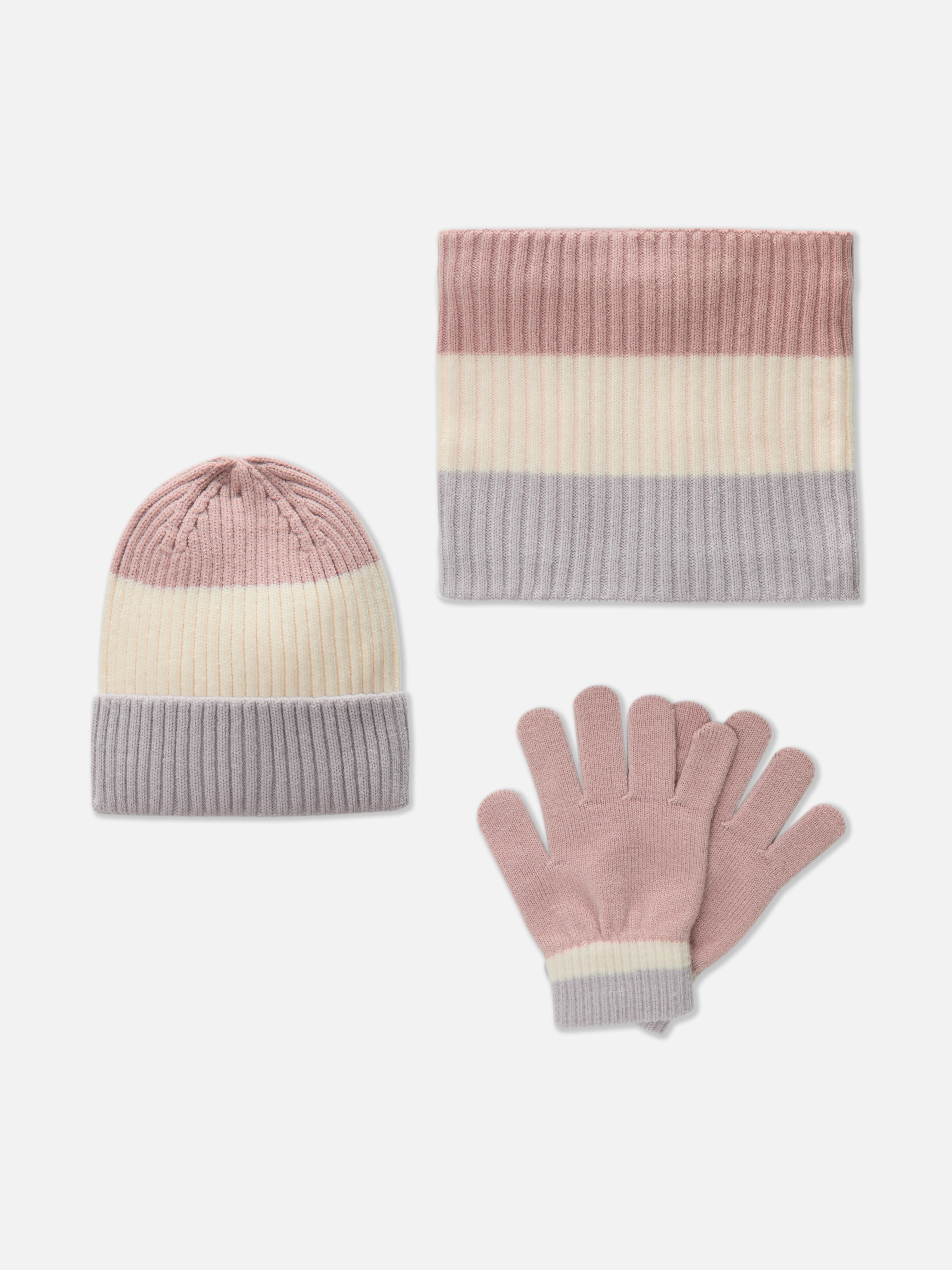 Hat, Scarf and Gloves Accessory Set