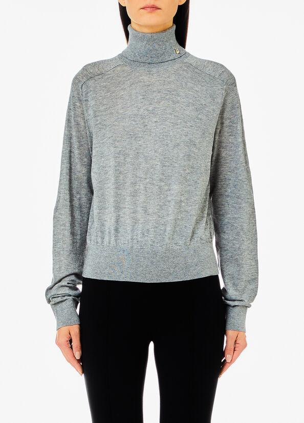 Dolcevita in cotone e cashmere