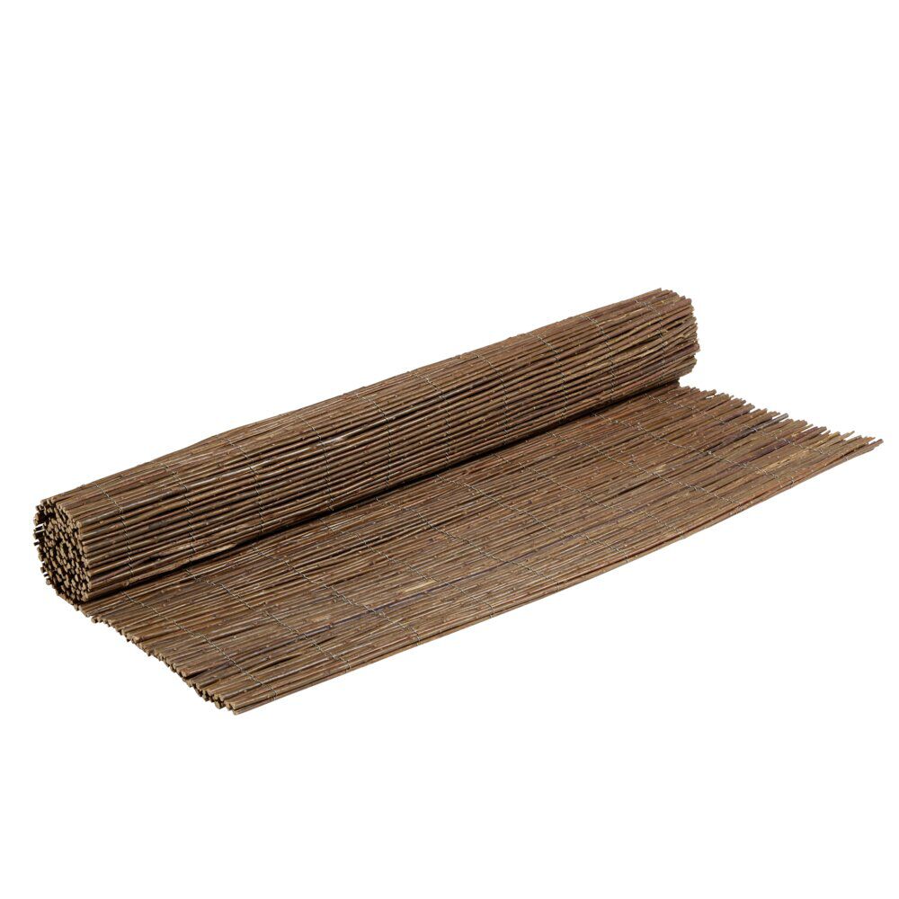 Canisse osier marron foncé