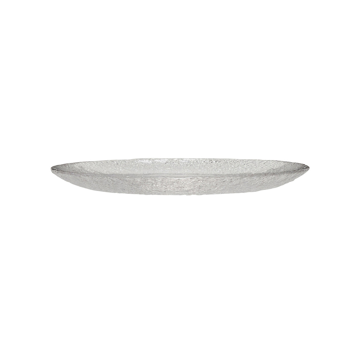 Hübsch bord Fuyu - glas - ø20xh2cm