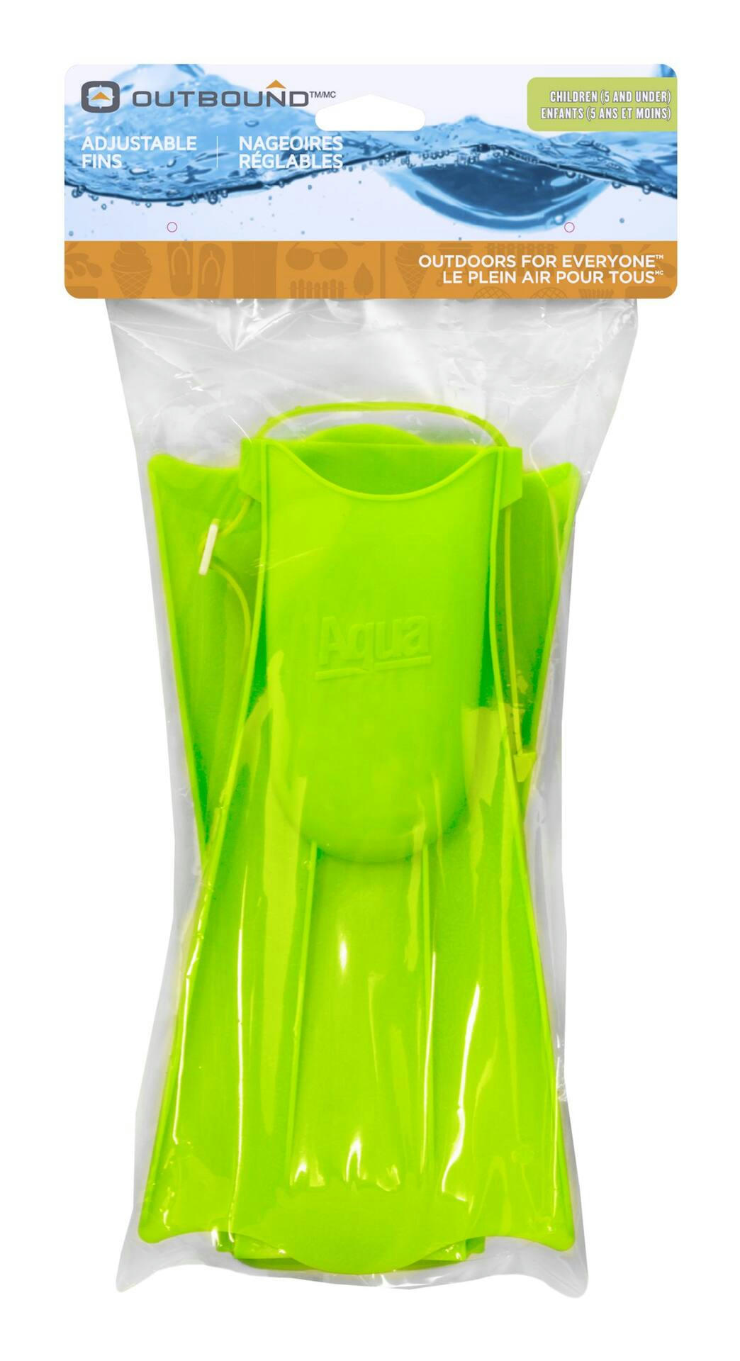 Outbound Kids' Swim Fins, Ages 2-5