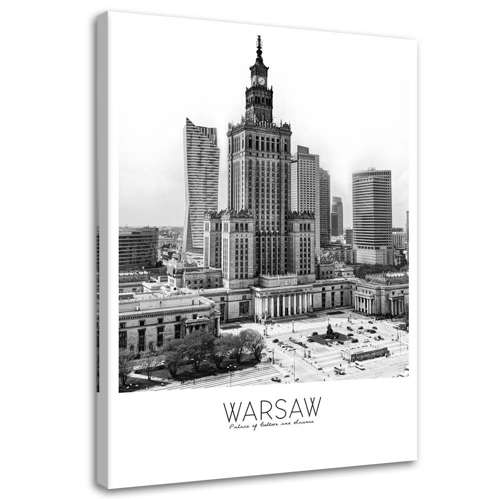 Feeby Obraz Warszawa Pałac Kultury 40x60