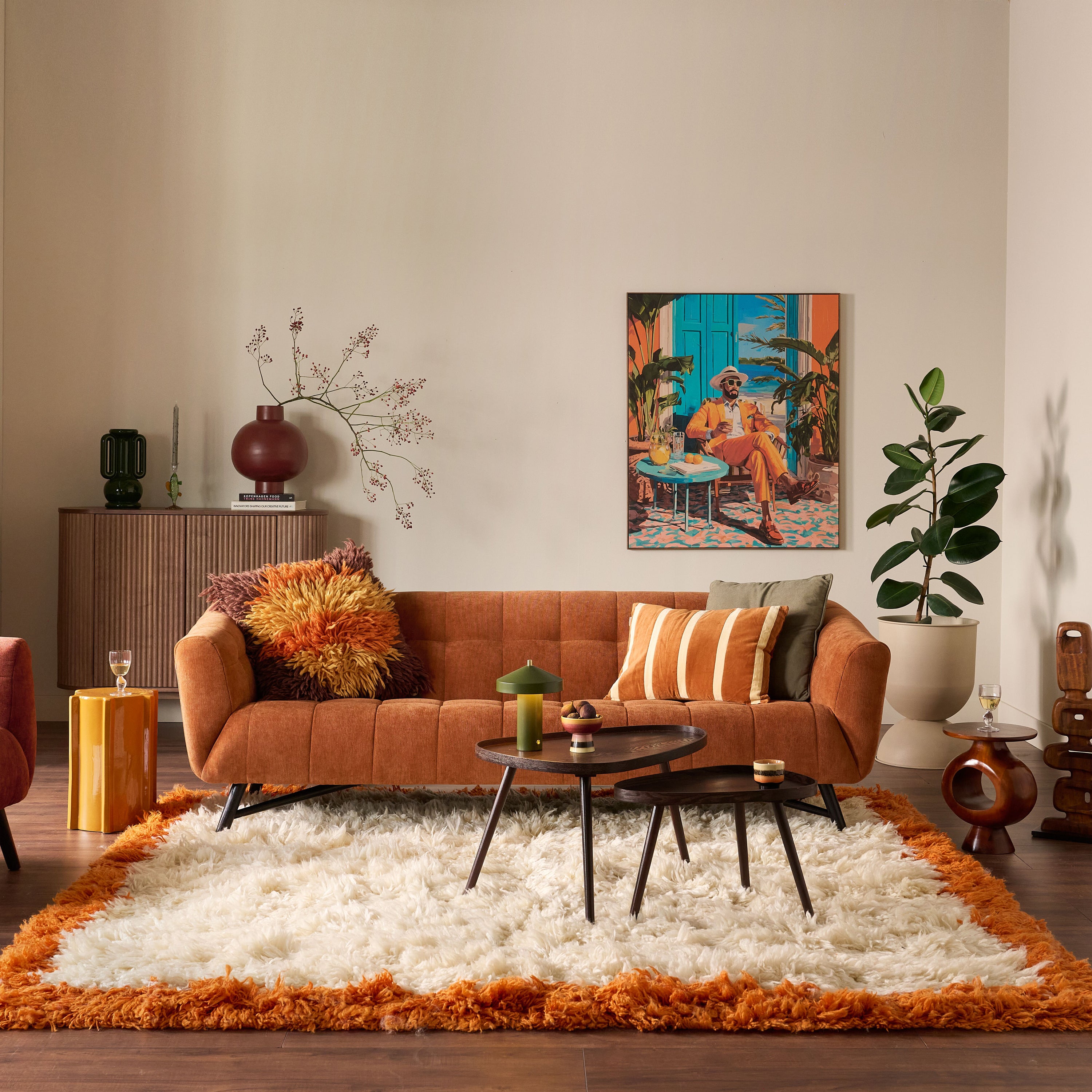 SERAX - Marie Michielssen - Pawn Bijzettafel - Geometrisch H 45,5 cm -