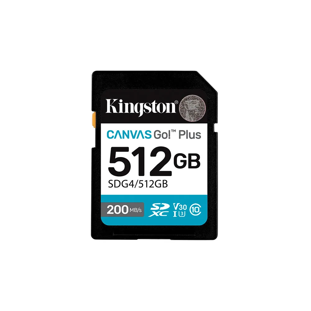 Kingston Canvas Go! Plus 512GB SDXC UHS-I memory card