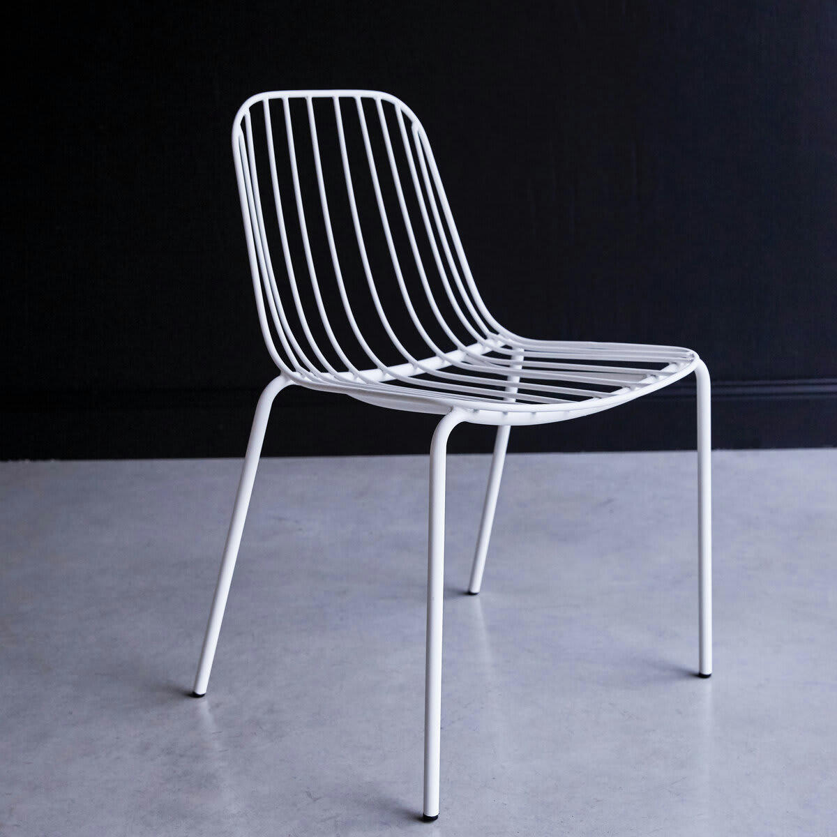 ARTY - Chaise en métal white