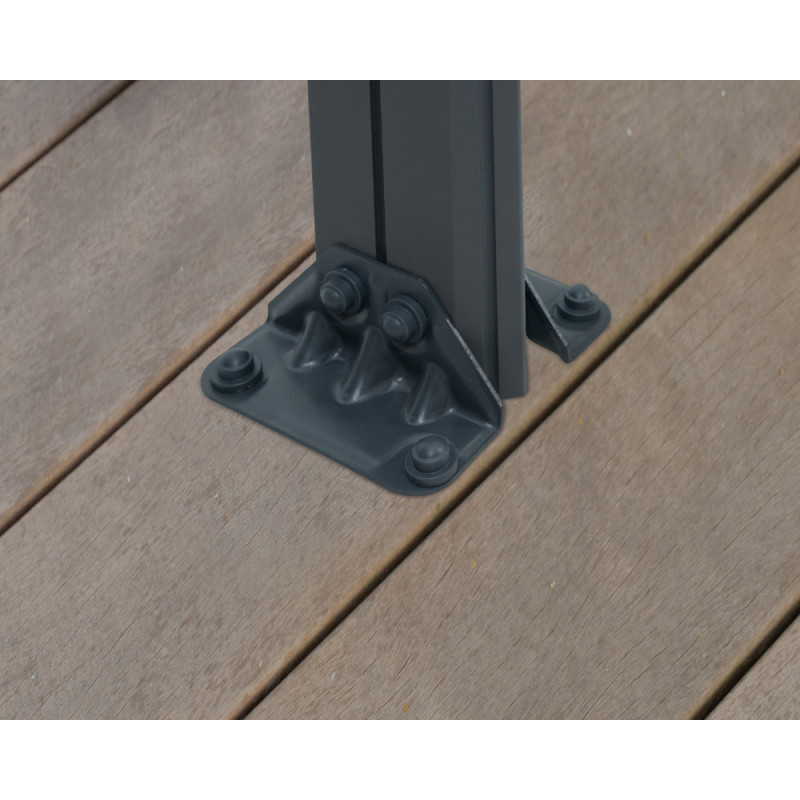 Tonnelle de jardin Milano 4,26 x 3,09 x 2,25 m CANOPIA