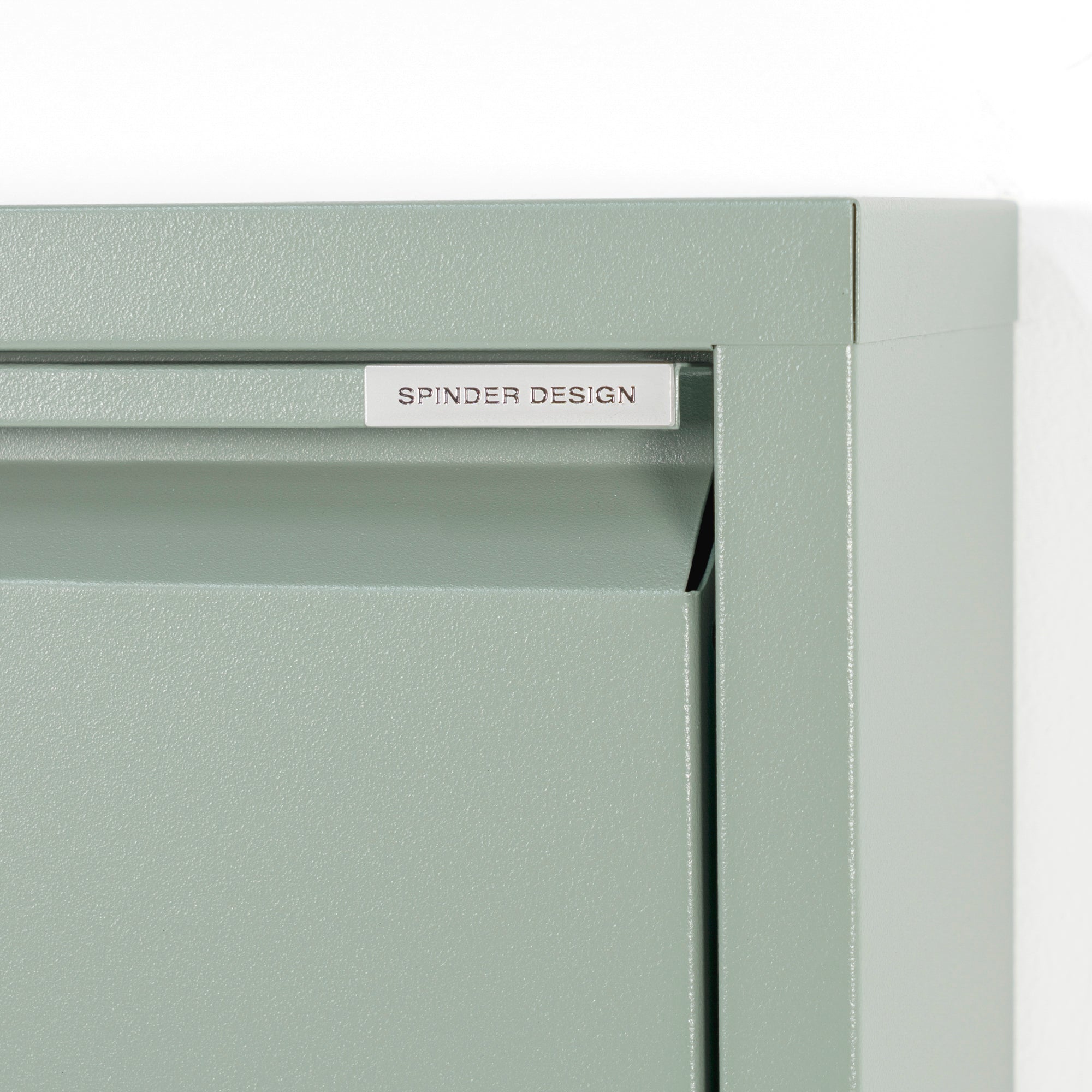 Spinder Design Billy 1 Schoenenkast - Dusty Green