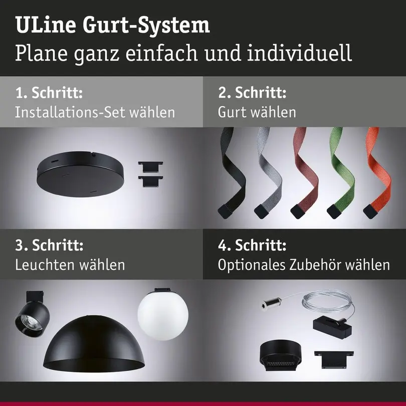 Leuchtenbefestigung ULine
