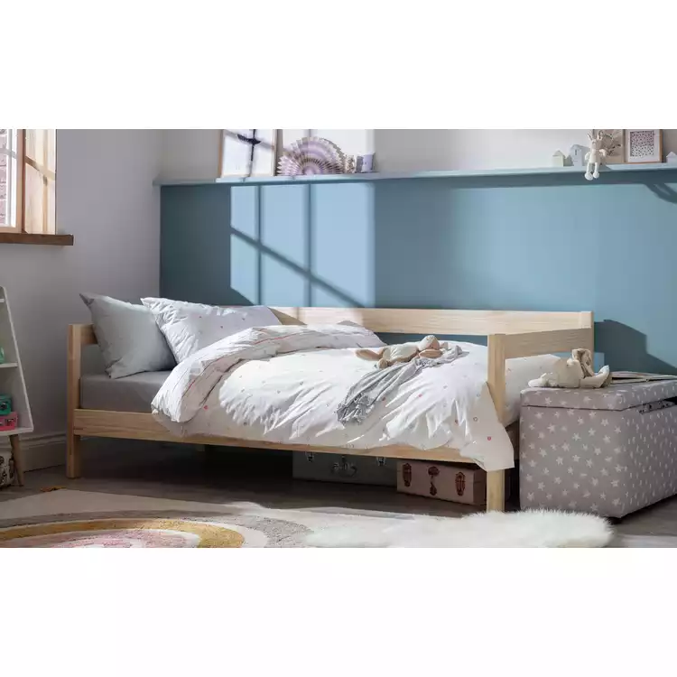 Habitat Odin Single Day Bed Frame With Mattress - Pine