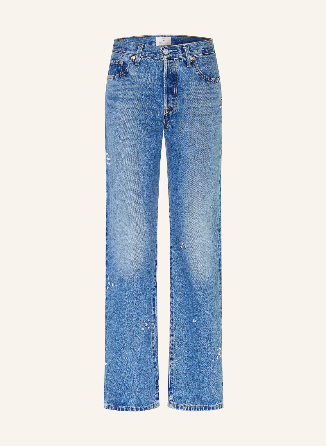 Levi's® Straight Jeans 501® ’90S mit Schmucksteinen