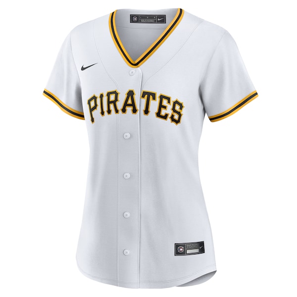 Pittsburgh Pirates Nike Women's #1 Bride Home Replica Jersey - White