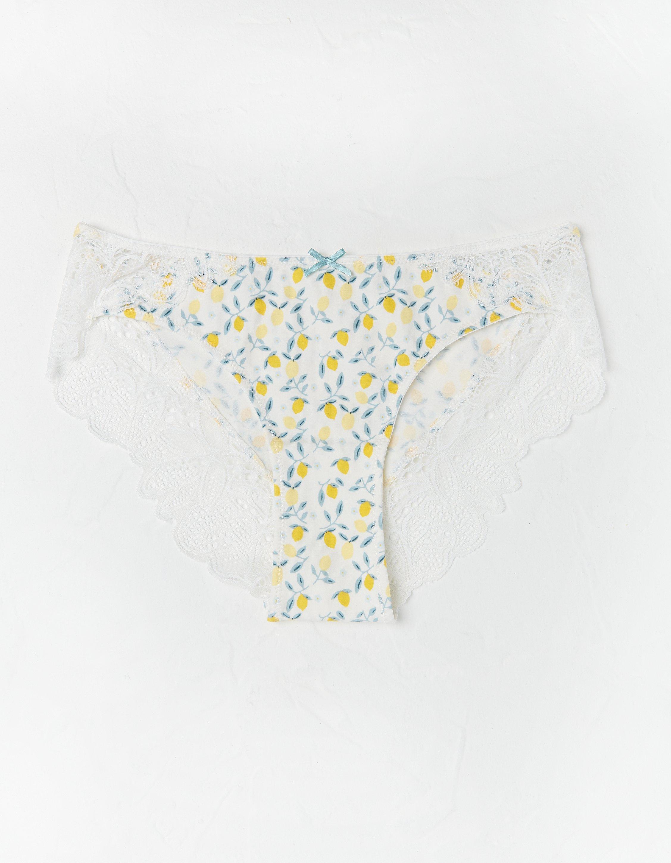 Lemon Print Cheeky Knickers
