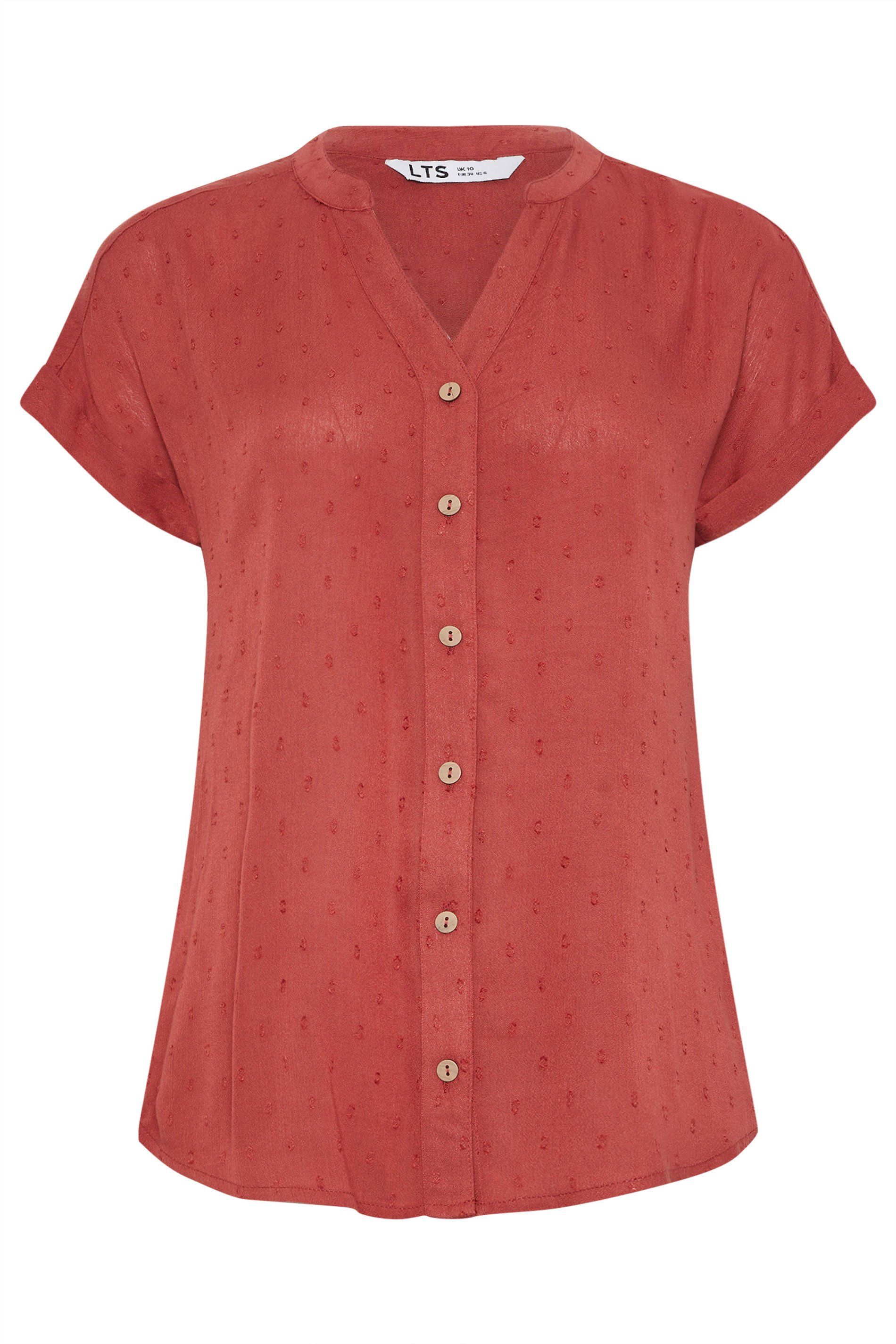 Long Tall Sally Tall Dobby Spot Blouse