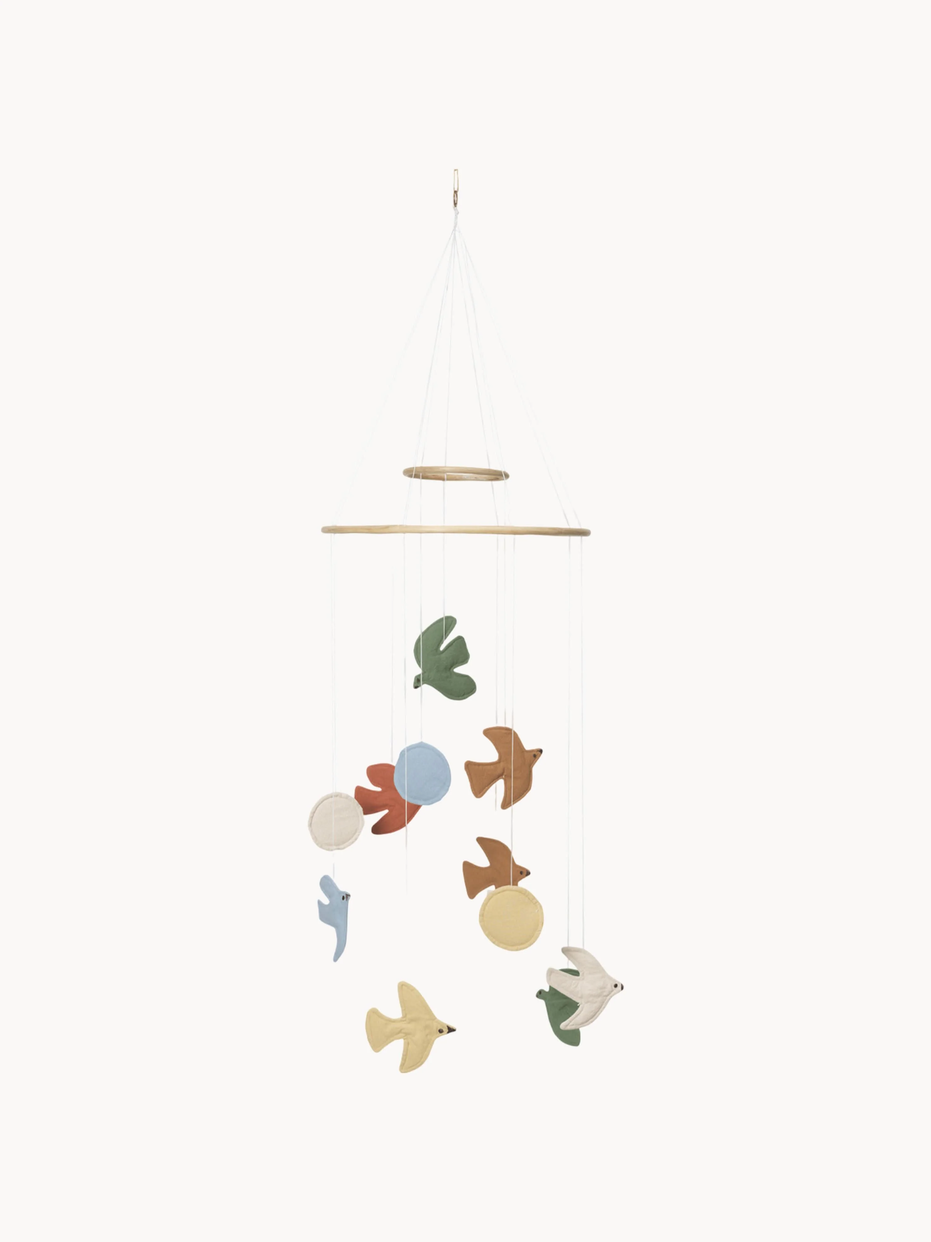 Mobile Swif Bird aus Bio-Baumwolle