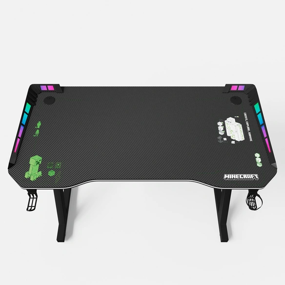 Gaming Tisch »MINECRAFT«, rechteckig, mit abgerundeten Ecken, BxHxT: 120 x 74 x 60 cm