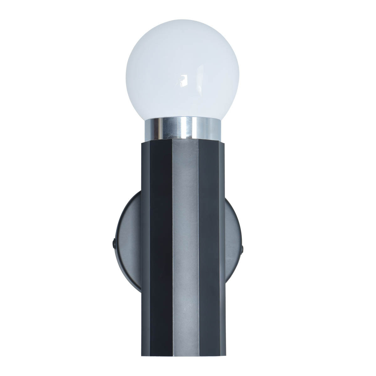 Kinkiet czarny piaskowany MACERA 1xE27x40W wym:16x10x9cm IP20 Italux