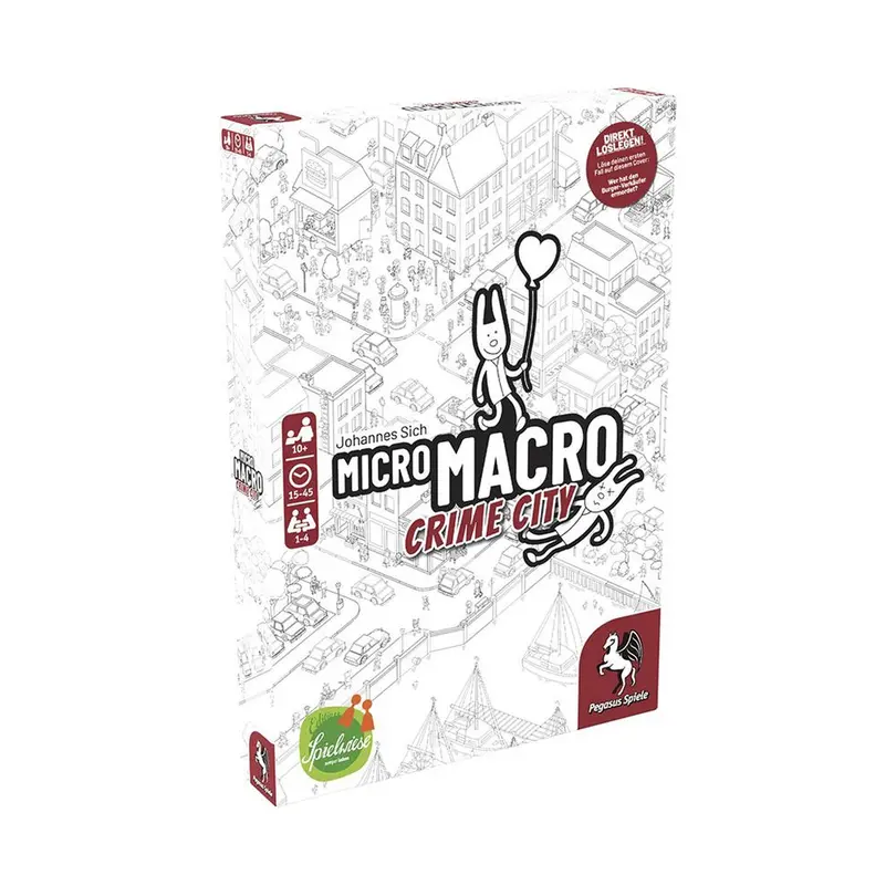 Brettspiel MicroMacro: Crime City