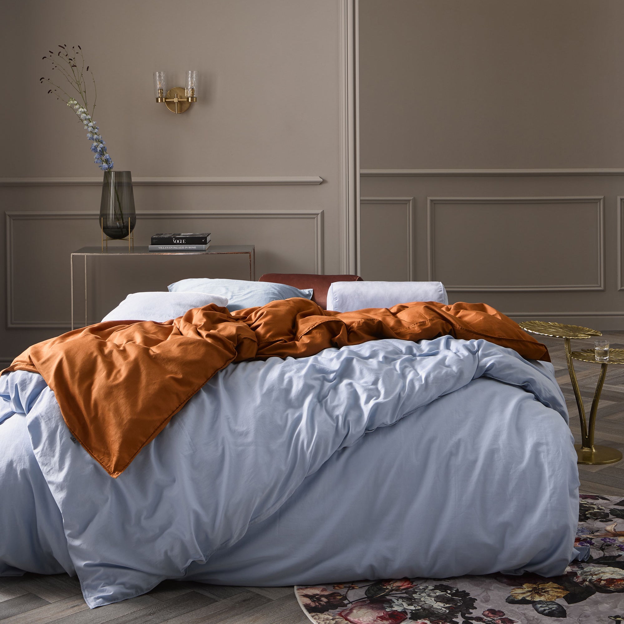 Essenza Minte Dekbedovertrek 200 x 220 cm - Ice Blue