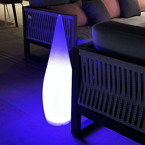 Lampadaire solaire CLASSY RGB H80cm