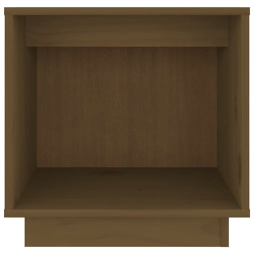 NNEVL Bedside Cabinet Honey Brown 40x30x40 cm Solid Wood Pine