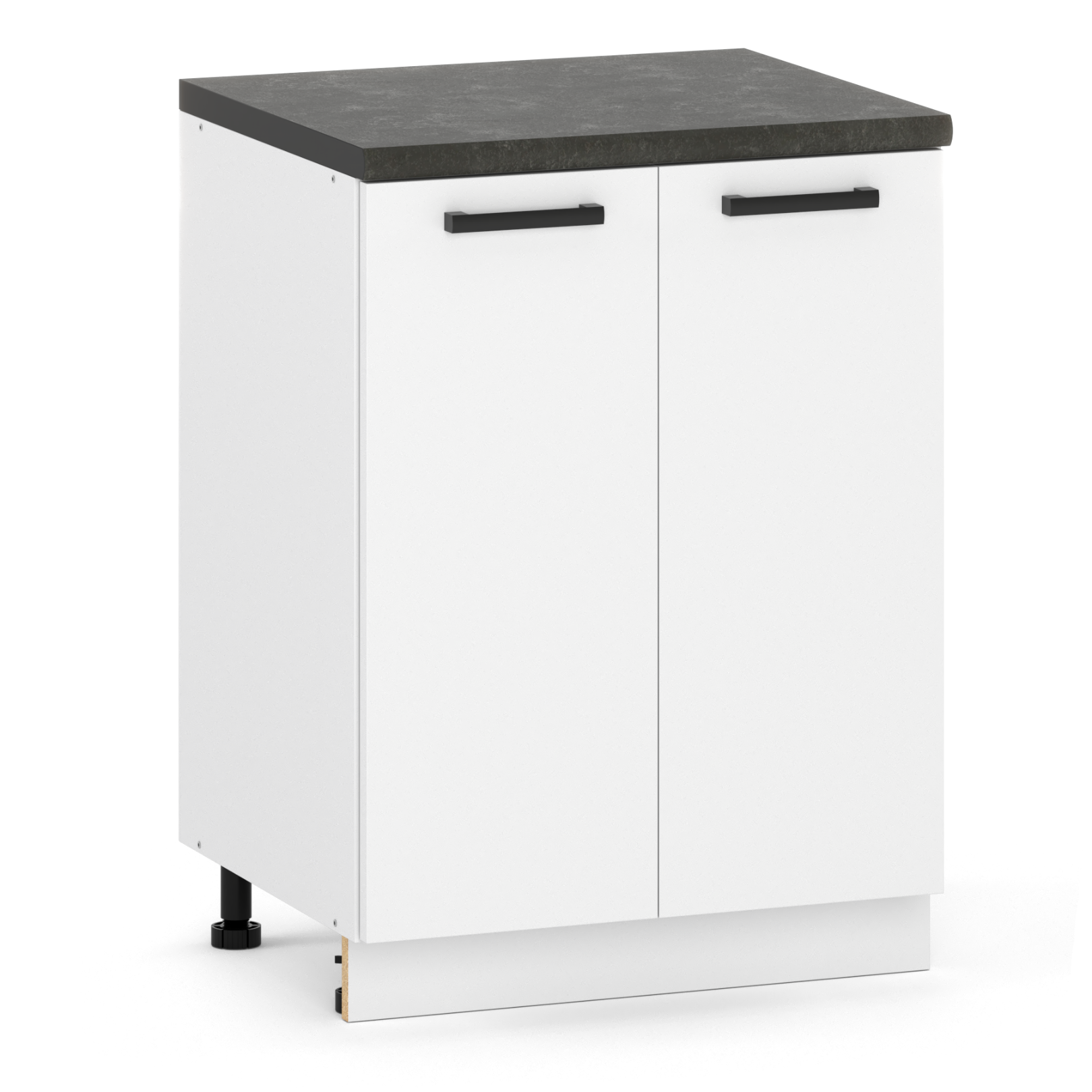 SZAFKA KUCHENNA STOJĄCA 2D DOLNA 60cm BIAŁY MAT