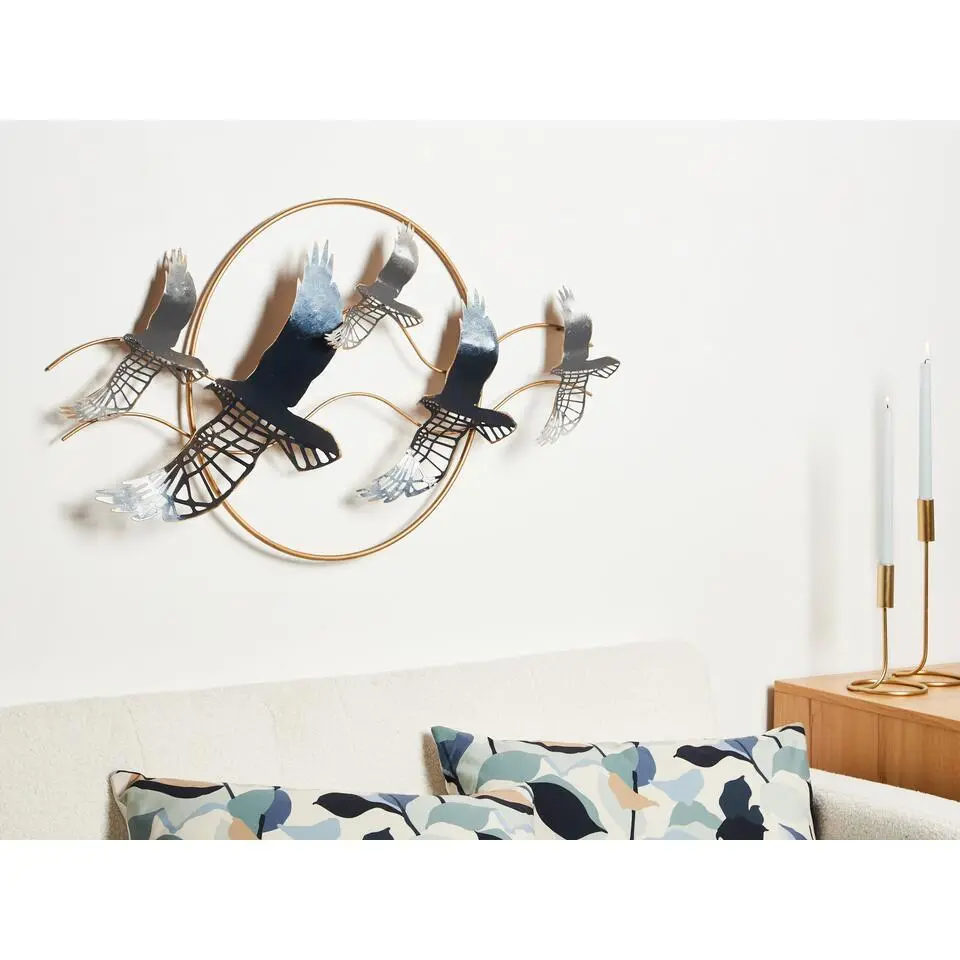 TELLURIUM - Wanddecoratie - Meerkleurig - Metaal