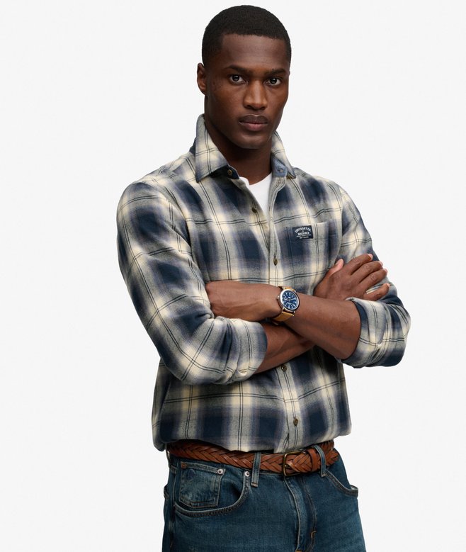 Long Sleeve Cotton Lumberjack Shirt