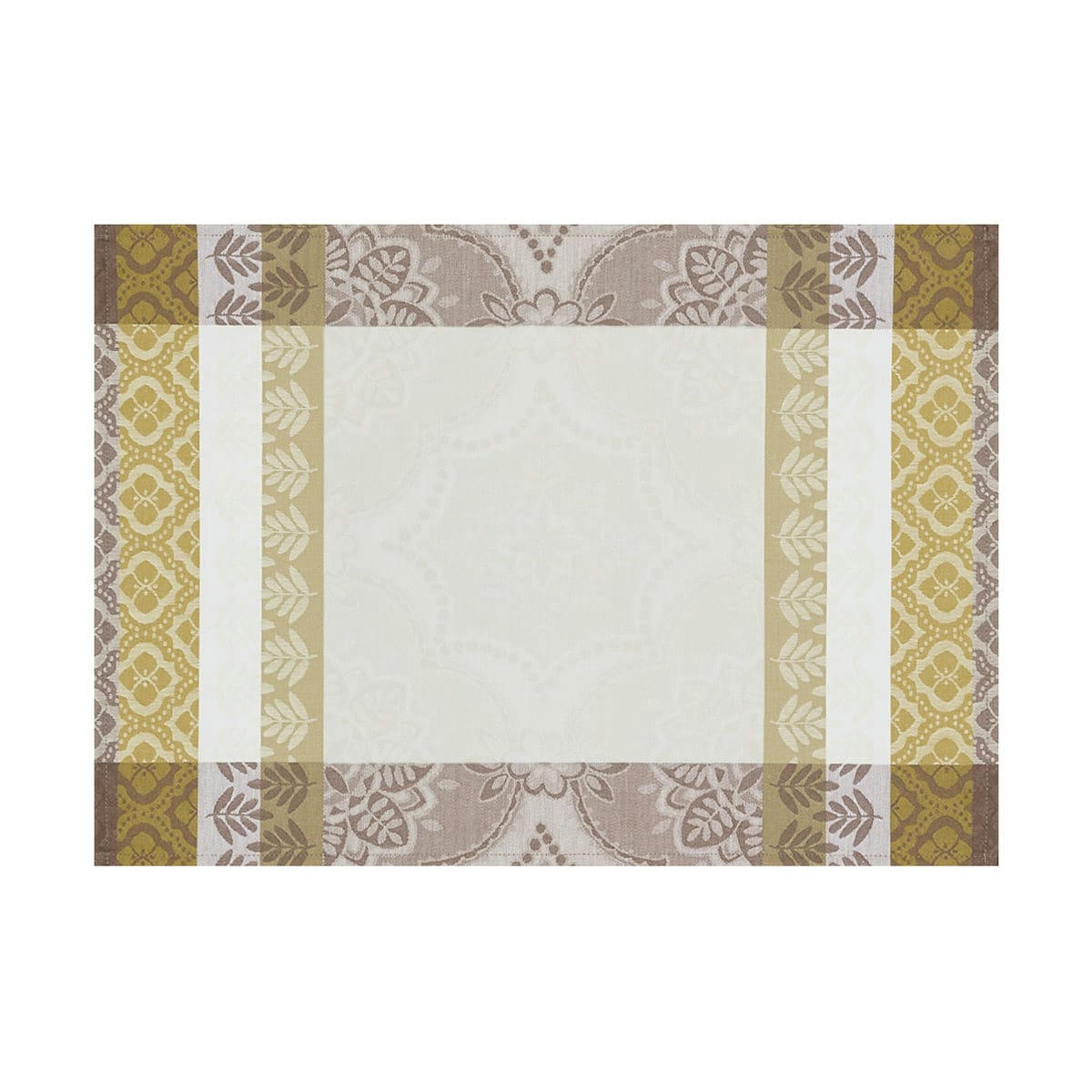 BASTIDE - Set de table en coton amande 52 x 38