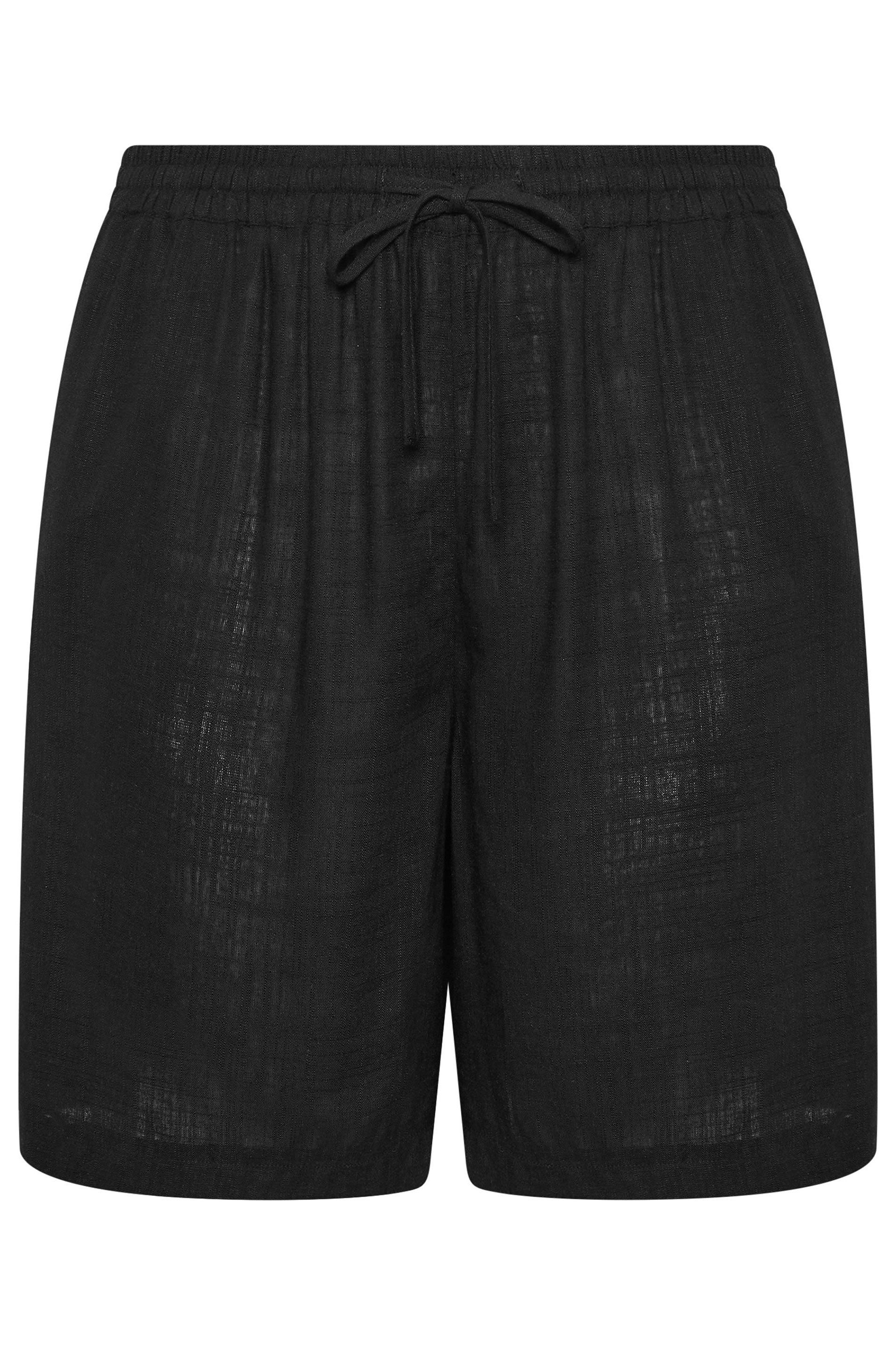 Yours Drawstring Linen Shorts