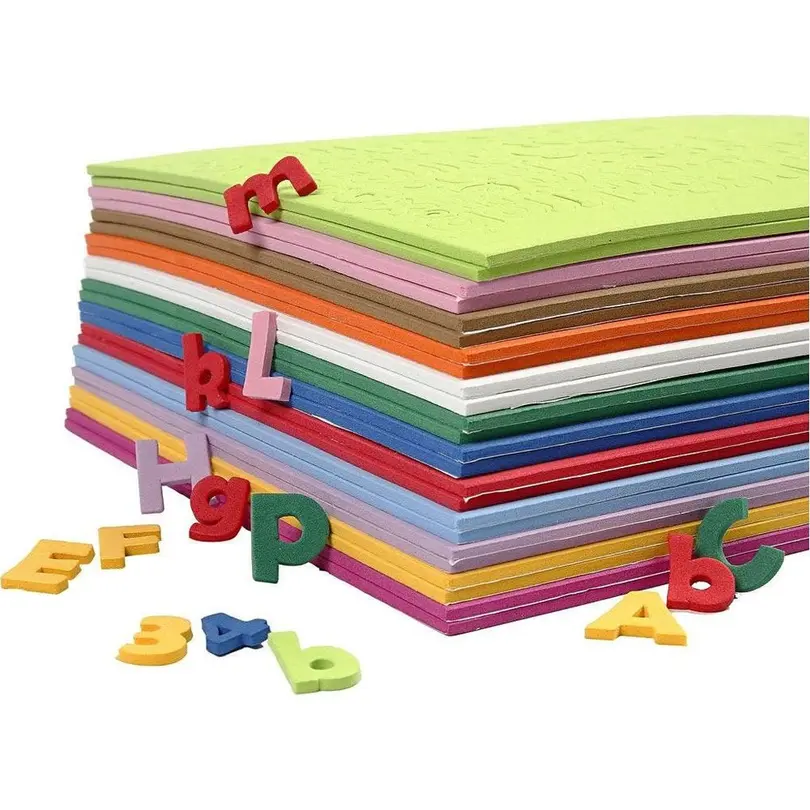 Bastelset 24er-Set Moosgummi-Set