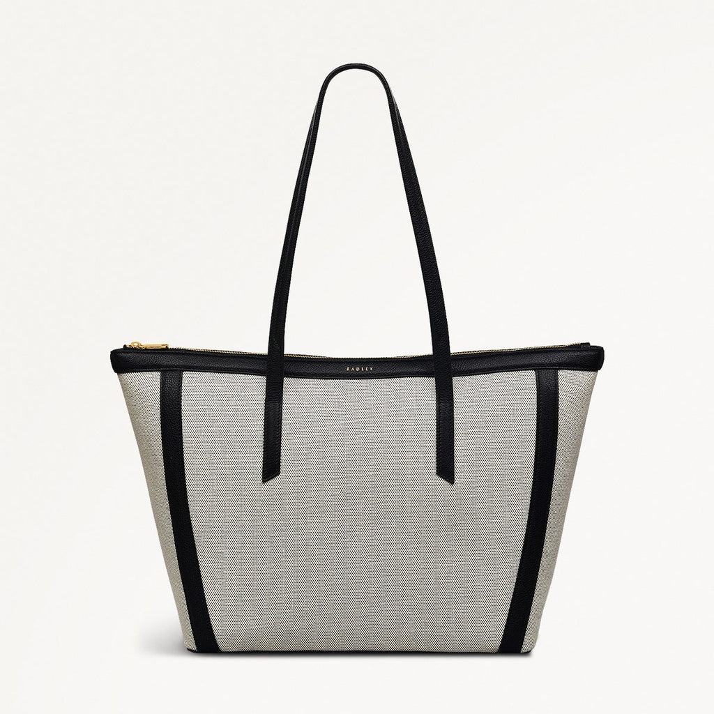 Kendal Terrace - Canvas Large Ziptop Tote Bag - OHE12303