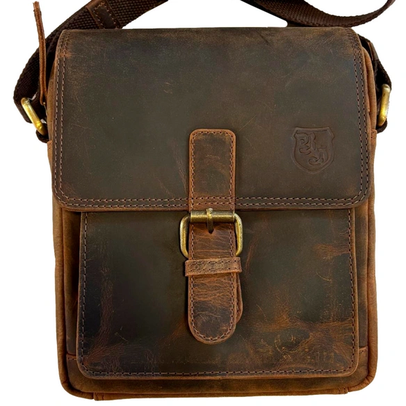 Tasche, Sling Bag Vintage 2.0, BxHxT: 70 x 240 x 210 cm, Büffelleder