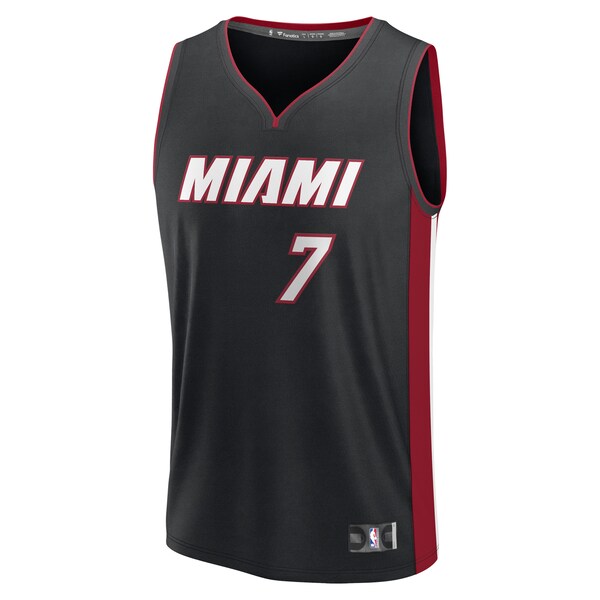 Kel'el Ware Miami Heat  Fast Break Replica Player Jersey - Icon Edition - Black