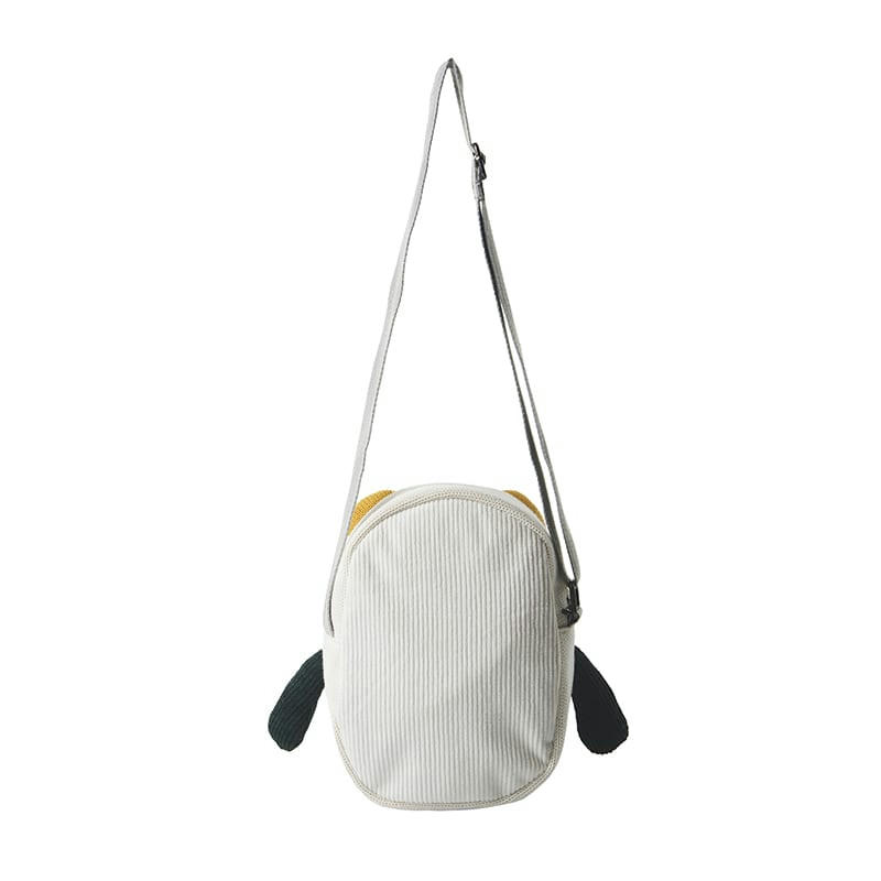 MOCHILAS - Sac à dos 100% coton Cuki blanc