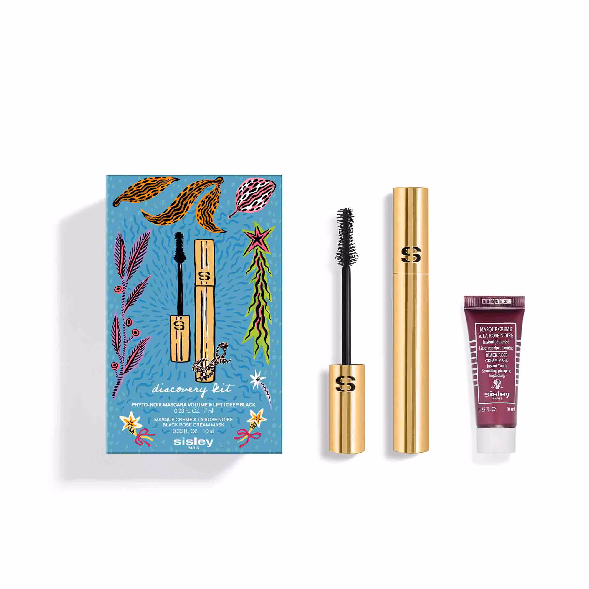 PROGRAMME DÉCOUVERTEKit - mascara phyto-noir + masque crème à la rose