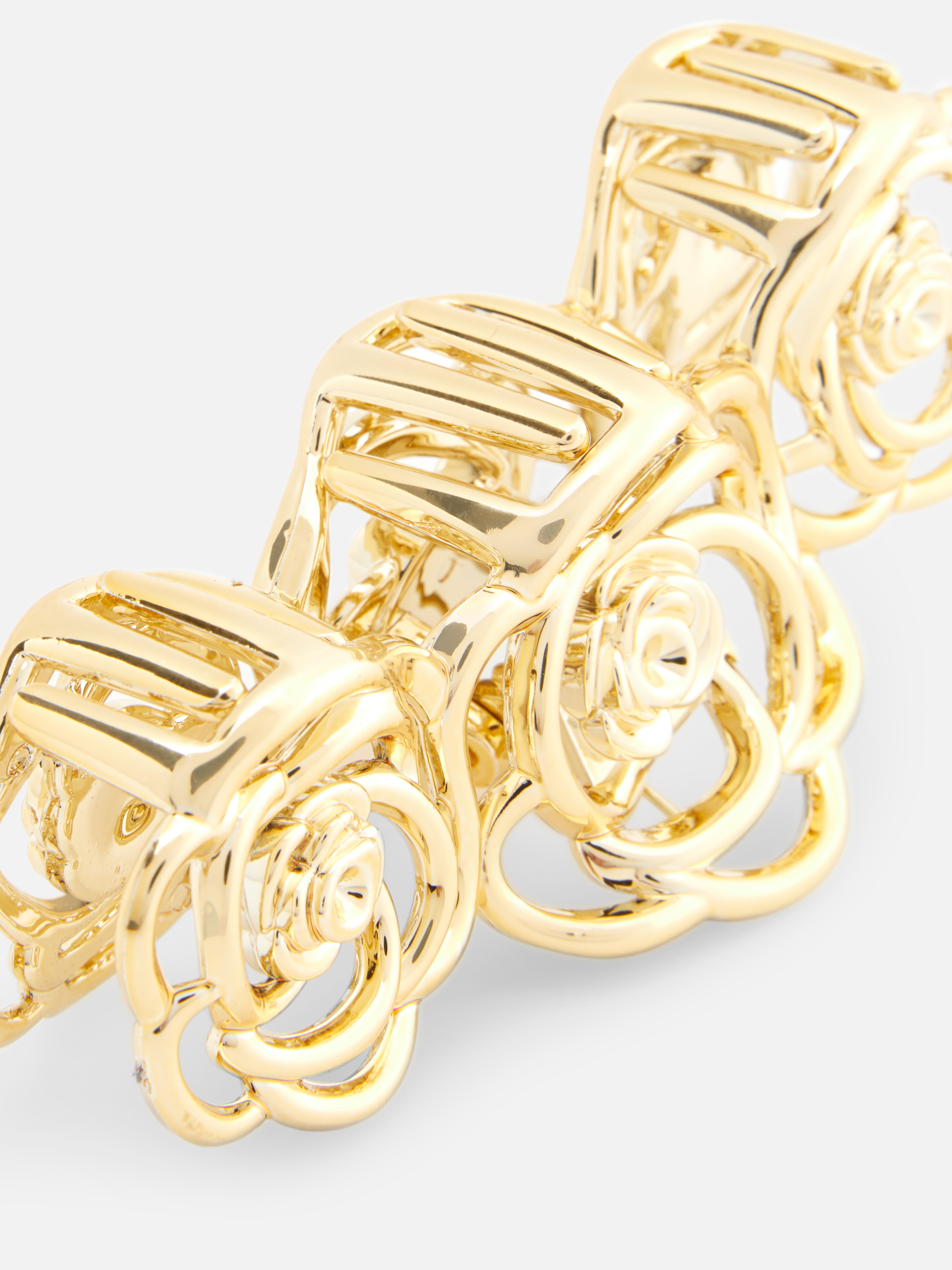 Triple Rose Hair Clip