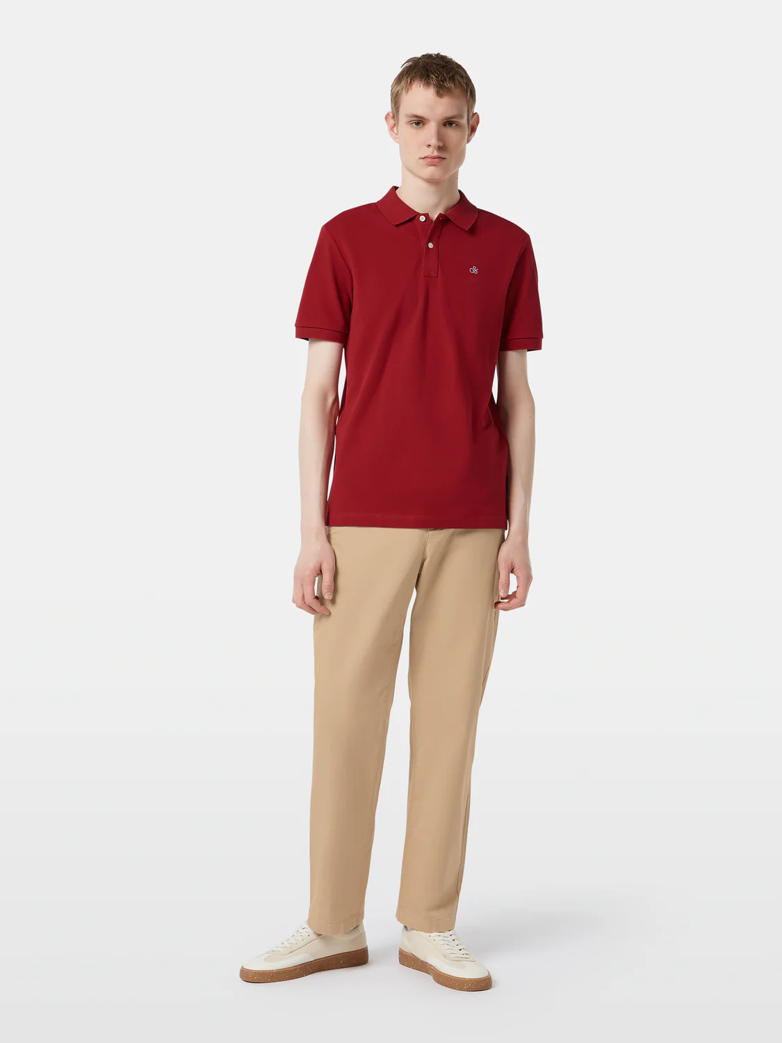 Clarke Cotton Twill Straight Fit Chino