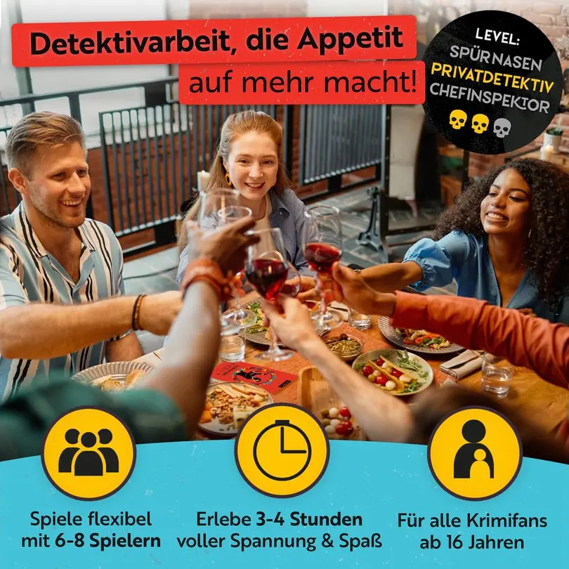Party-Spiel Gourmet Criminelle