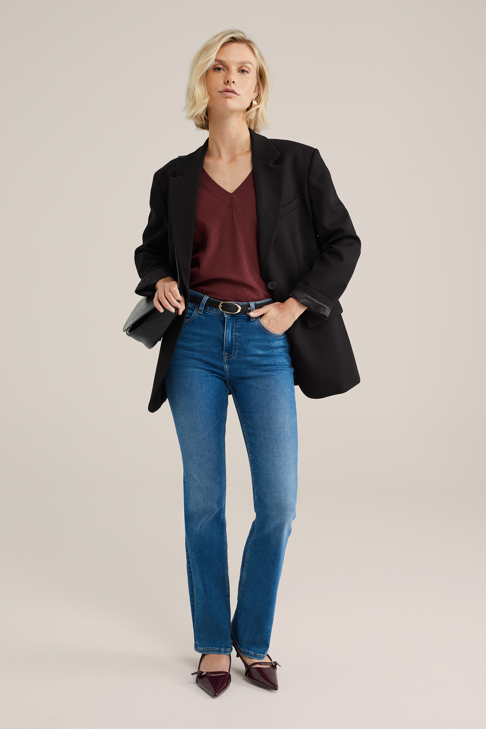 Dames singlet met strik