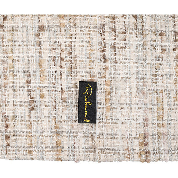 Abat-jour texturé crème coco raffiné pour grand pied de lampe 50 x 50 x 38 cm Crème coco texturé naturel