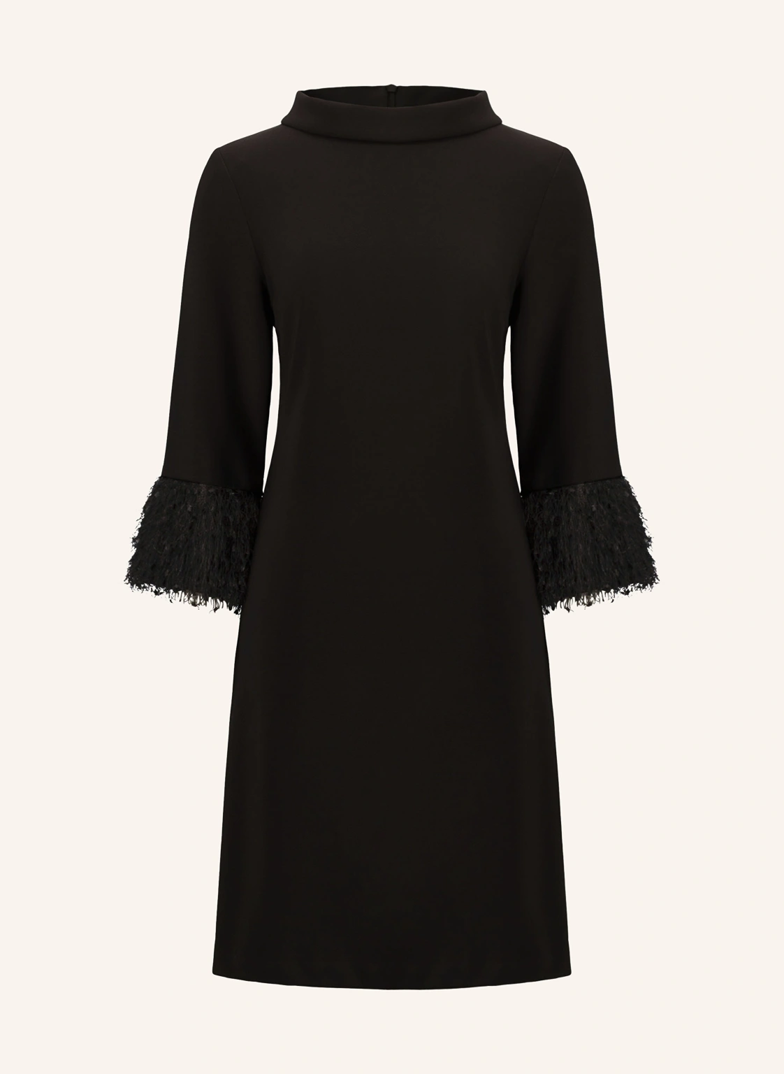 Joseph Ribkoff Kleid mit 3/4-Arm und Fransen